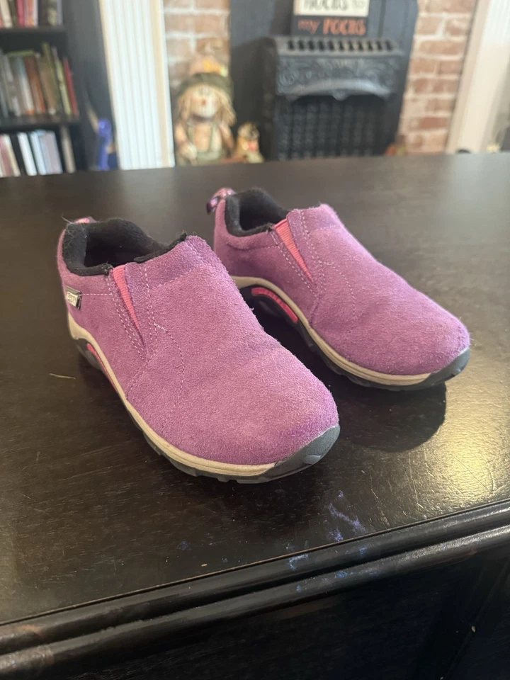 Niños Merrill Slip-Ons Jungle Moc Frosty Talla 12.5 Púrpura Foto 2 de 4