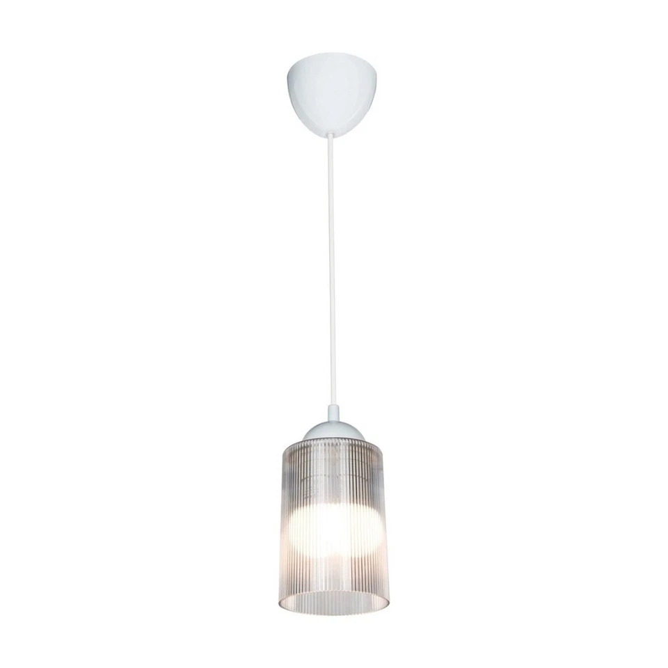 Lampada da soffitto Optical ASZ1025 con paralume in plastica trasparente - Immagine 2 di 4