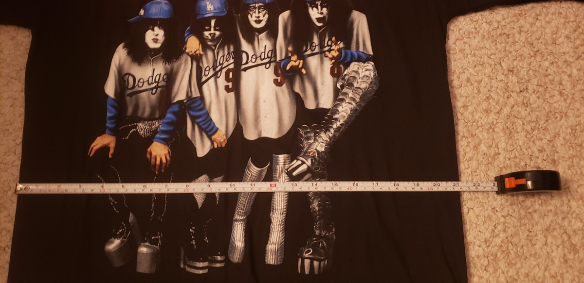 KISS T-Shirt - 1998 Los Angeles Dodger Stadium Psycho Circus 