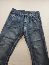 FlyPaper Boot Cut Blue Denim Jeans Pants Men's Size 33 x 30