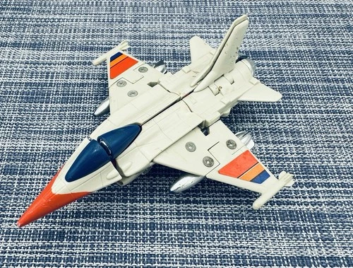 Vintage Gobots Heat Seeker 1985 Bandai Fighter Jet MR-49 Go-Bots Vintage