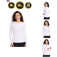 Scrub Undershirts Long Sleeve Women - Underscrub Comfort Tee