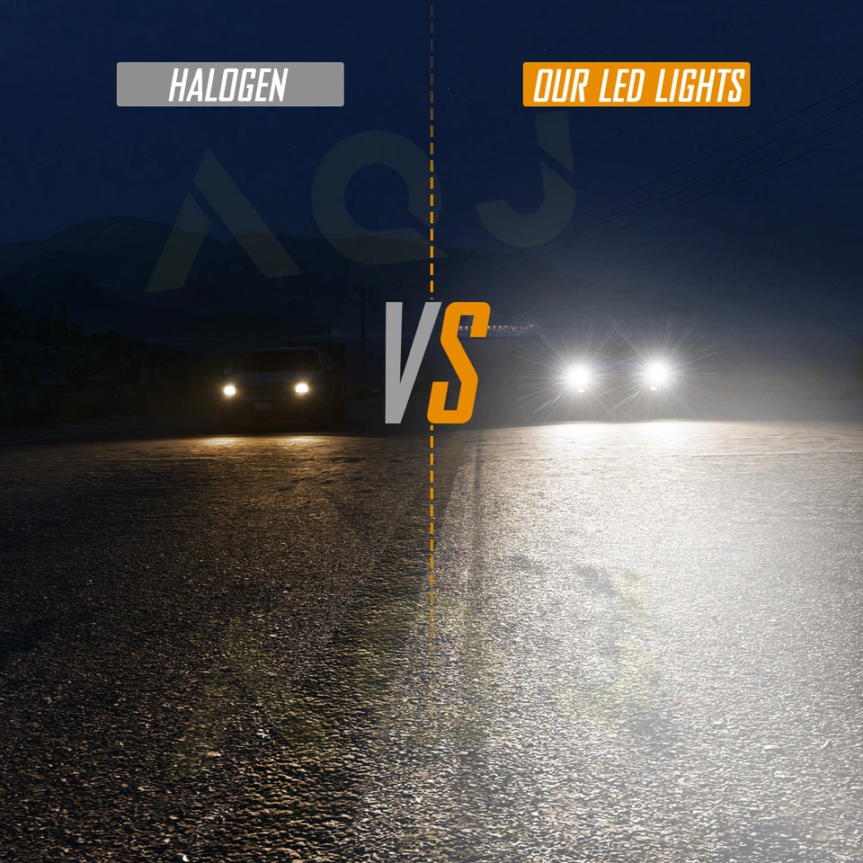 Kit de bombilla LED de haz alto y bajo blanco para Mazda MPV 1996-2006 H4-6000K Foto 2 de 4