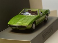 Minichamps Maserati Ghibli Spyder, 1969, Hell-GrüN Met. - 870 123034 - 1:87