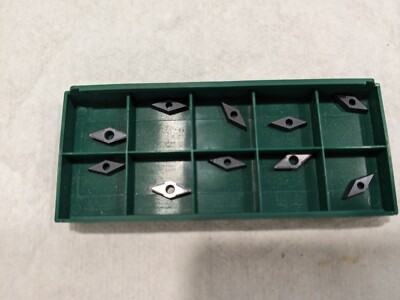 EVEREDE TOOL Profiling Inserts 10ct: XPGT-115-TL120, 0.0960'' Thickness 04440