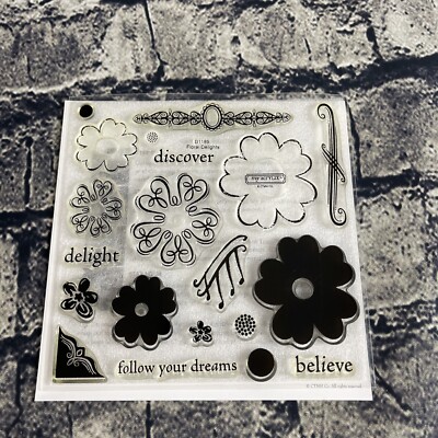 Close to My Heart STAMPS D1189 - Floral Delights for sale online