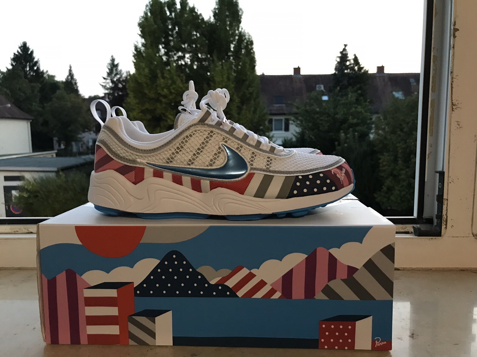 nike spiridon x parra