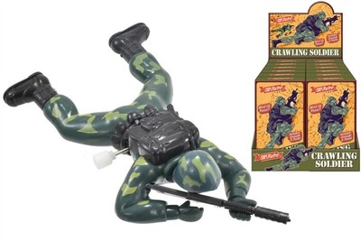 crawling soldier toy