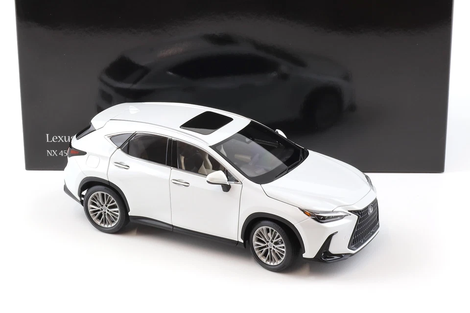 1:18 Kyosho Lexus NX 450h + Tous-Terrains 2022 Sinic Quartz Blanc Diecast / Full - Photo 3/4
