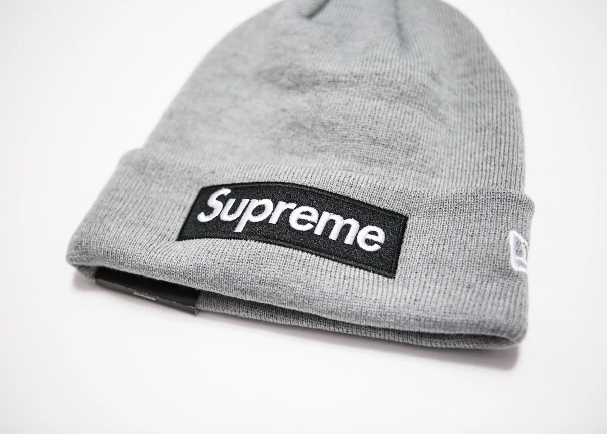 Supreme New Era Box Logo Beanie (FW22) Black