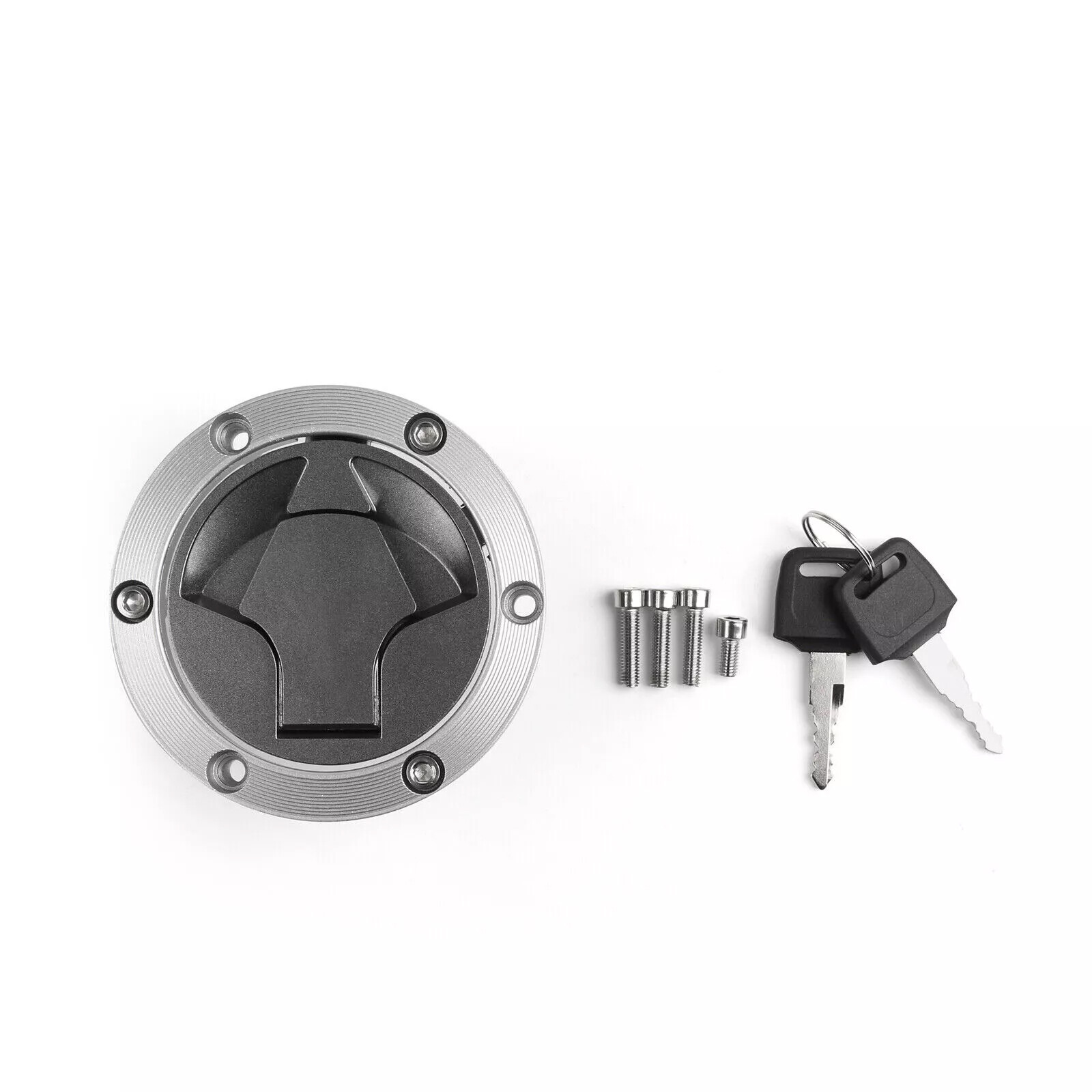 Fuel Gas Tank Cap Cover For Kawasaki Ninja 250R 2008-2014 Ninja 300 2013-2017 US