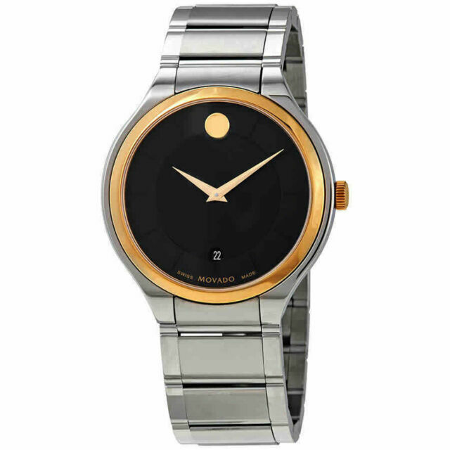 Movado Quadro Men's Black Watch 