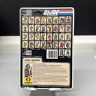 Vintage 1983 GI Joe Cobra Frogman EELS Full Uncut File Card Back G.I. JOE ARAH