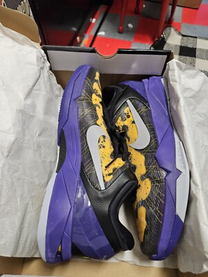 Nike Kobe 7 Poison Dart Frog (LAL) Court Purple Wolf Grey-Black