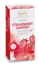 Ronnefeldt Teavelope® Strawberry Garden. 25 tea bags. Caff free. Made in Germany