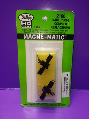 PS-1 #58 Kadee HO #2100 Retrofit Couplers PS-1 BOXCARS 1 PAIR HO SCALE 