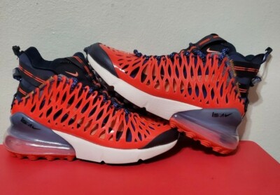 nike air max 270 ispa blue void & terra orange