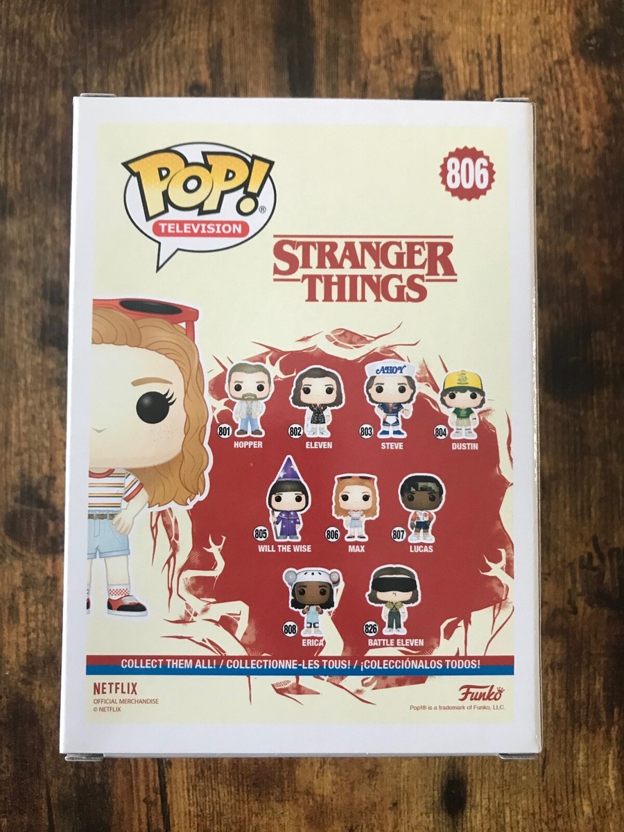 Funko POP, Stranger Things, Max, Mall Outfit, #806, AUTHENTIC, NEW