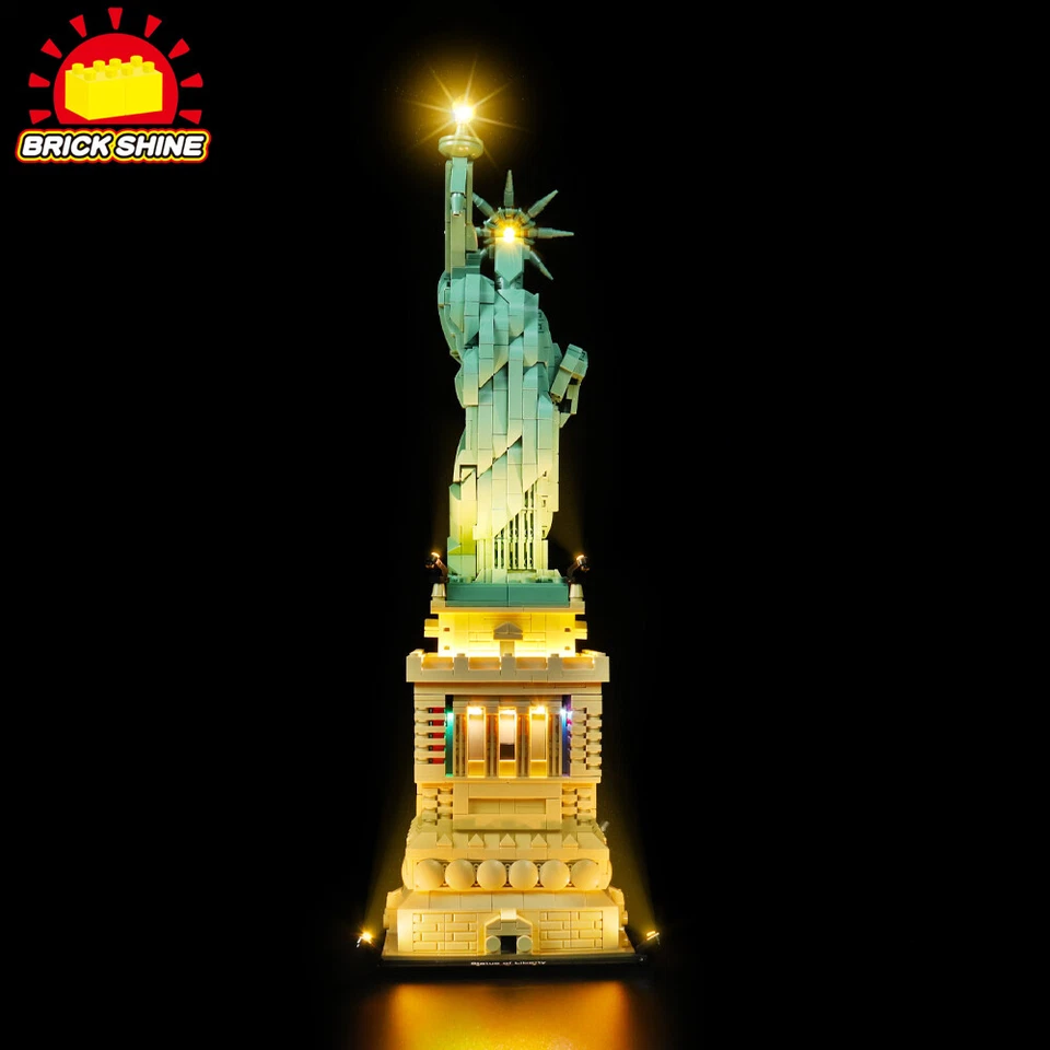 Brick Shine - Light kit for Lego Architecture Statue of Liberty 21042 (NEW) - Image 4 of 4