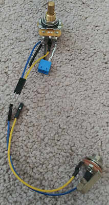 Solderless PREMIUM EZ-INSTALL Wiring for PASSIVE Pickup 1V CTS SWITCHCRAFT DIY**