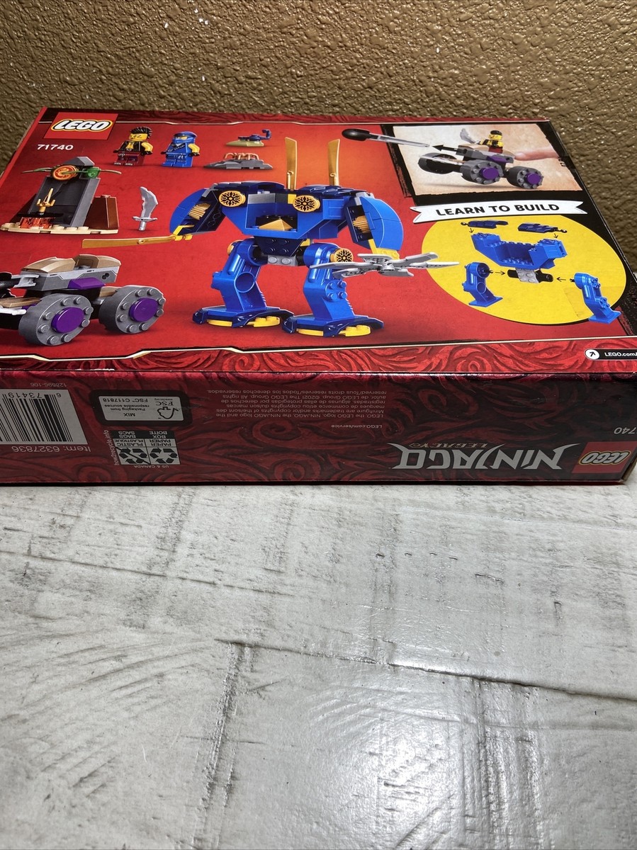 LEGO NINJAGO 71740 Legacy Jay?s Electro Mech Ninja Toy Building