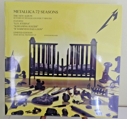 Metallica - 72 Seasons SEALED LP Indie Exclusive RSD