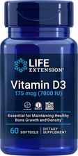 Life Extension Vitamin D3 175mcg (7000 IU) Su...