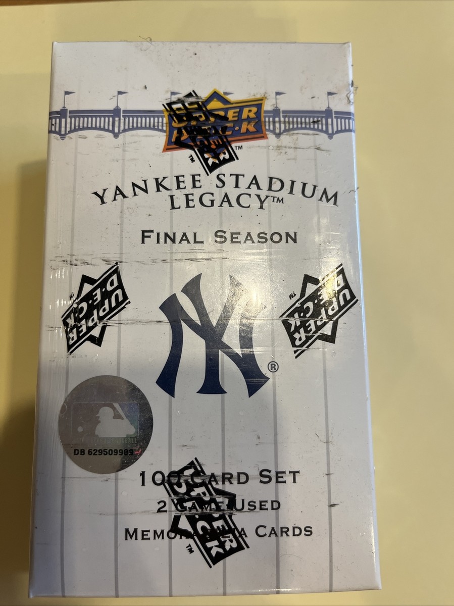 Upper Deck Yankee Stadium Legacy Final Season 100 Card Baseball 