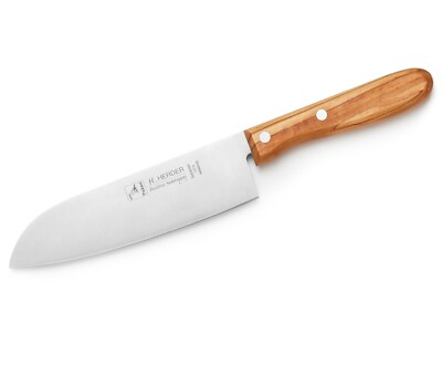 Solingen Santoku Kochmesser Herder 29cm Olive Santokumesser Küchenmesser Profi