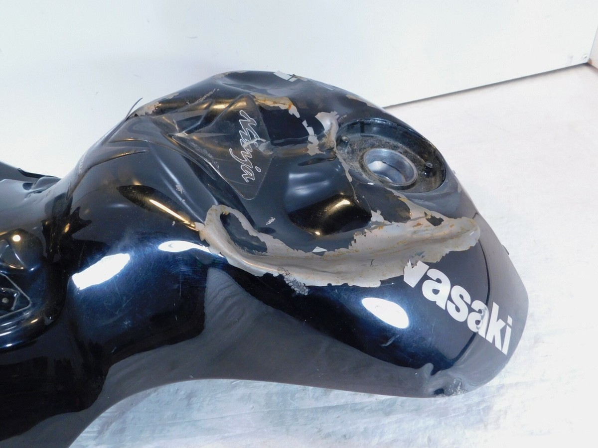 06-11 Kawasaki Ninja ZX14 GAS FUEL TANK 51073-0017-17K DENTED