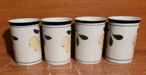 Dansk BERRIES Mug set of 4, 4 1/8", Gooseberries, Philippines, Excellent - Picture 7 of 11