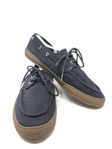 tommy hilfiger canvas boat shoes