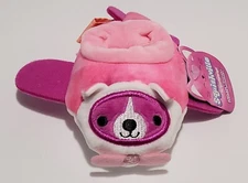 Squishville by Squishmallows Pink Airplane Dog Plush Vehicle & Accessory 