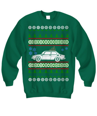 1973 Saab 99 Ugly Christmas Sweater - Sweatshirt