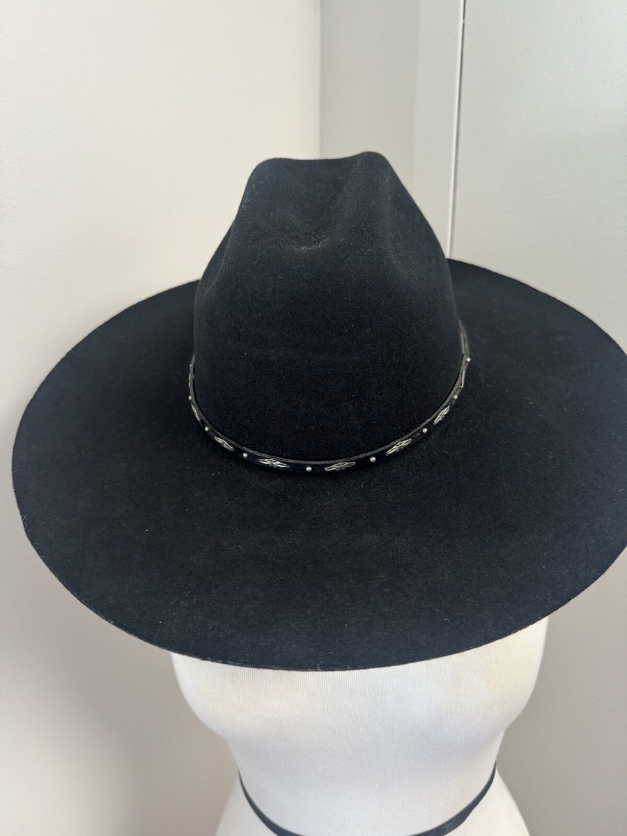 CODY JAMES Hat 3X Unisex Drifter Wool Felt Western Black Band