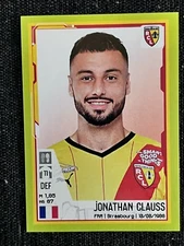 2022 PANINI FOOTBALL CHAMPIONSHIP STICKER JONATHAN CLAUSS LENS # 102 MINT NEW