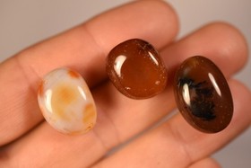 *BULK BUY* 150g CARNELIAN Tumbled Stones 30pce Red Agate, Energy Booster