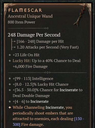 ✨Diablo 4✨Saison 9✨Objets uniques de sorcier✨1 - 4 GA✨Tout unique✨Le moins cher✨24/7✨ - Photo 5/43