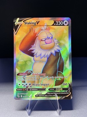 2022 Pokemon Gaming Sword & Shield Pokemon GO Slaking V #077/078
