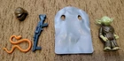 Lot Of Vintage 80s Kenner Star Wars Parts Accessories + Yoda Action Figure
