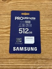 Samsung - Pro Ultimate and Adapter 512GB microSDXC Memory Card - NEW