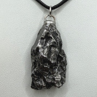 Campo del Cielo Meteorite Pendant, Astronomy Gift, Space Gift, COA, 31.78 grams
