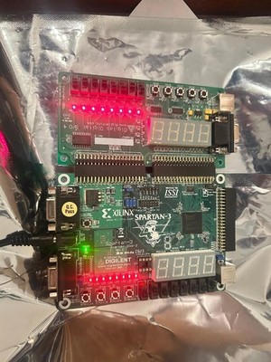 Xilinx Digilent Spartan 3 Starter Board With Digilab Digital I/O 4