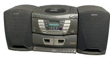 Sony CFD-ZW165 CD/Radio/Cassette Boombox for sale online | eBay