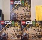 (3) LEGO Star Wars 75431 327th Star Corps Clone Troopers Battle Pack 258 pcs 7+