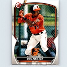 2023 Bowman Draft - Luis Almeyda #BD-145 - Baltimore Orioles
