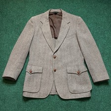 Vintage Pendleton Wool Men s Blazer Sz Medium 2 Button Brown