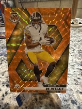 2025 Mosaic DK Metcalf Orange Prizm #/199 Steelers