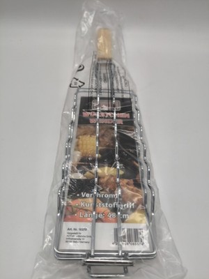 Activa Würstchenwender  Breit 48cm Länge verchromt, Kunststoffgriff - Grillspaß