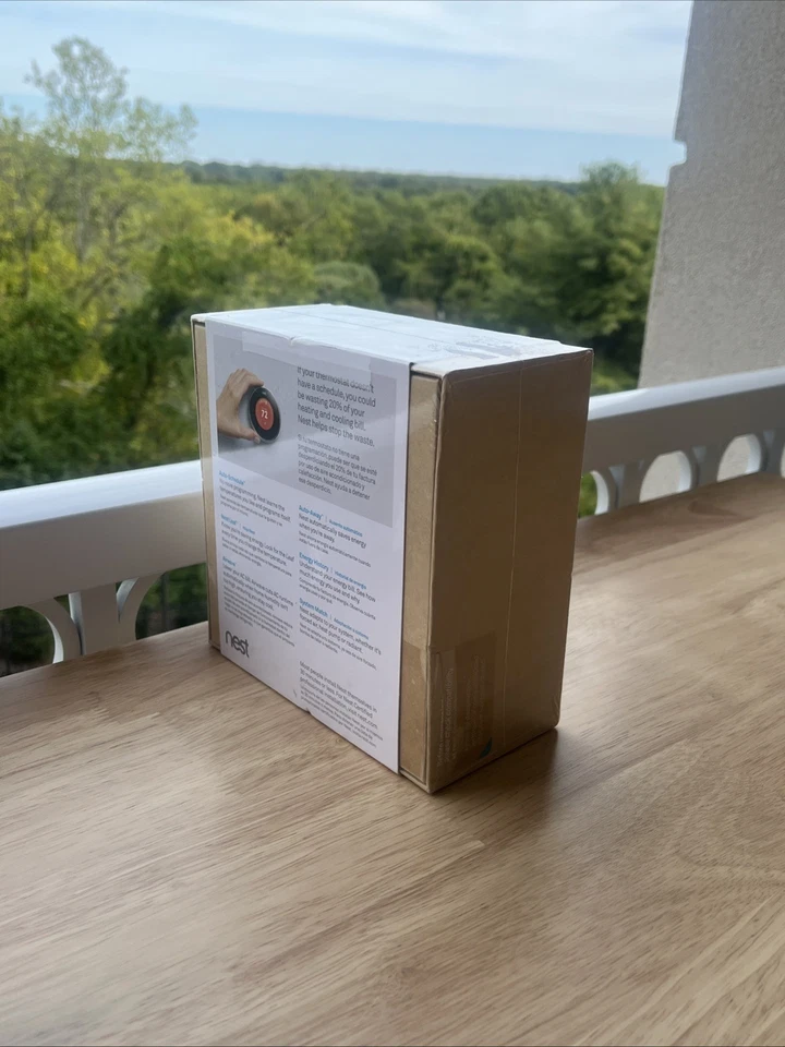 New Factory SEALED Nest T200577 Learning Thermostat (2nd Generation) - Image 2 of 4